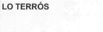 Imagen de LO TERROS