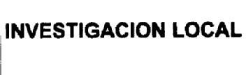Imagen de INVESTIGACION LOCAL