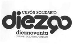 Imagen de CUPON SOLIDARIO DIEZ90 DIEZNOVENTA CUPONES DESCUENTO DIRECTO