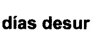 Imagen de DIAS DESUR