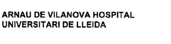 Imagen de ARNAU DE VILANOVA HOSPITAL UNIVERSITARI DE LLEIDA