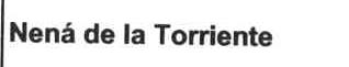 Imagen de NENA DE LA TORRIENTE