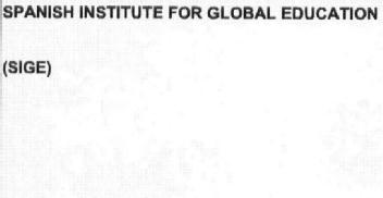Imagen de SPANISH INSTITUTE FOR GLOBAL EDUCATION (SIGE)