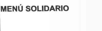 Imagen de MENU SOLIDARIO