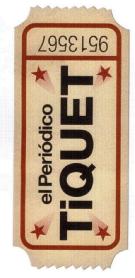Imagen de EL PERIODICO TIQUET 9513567