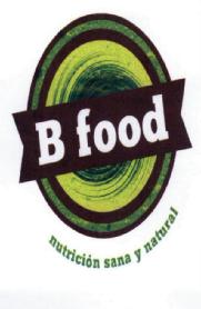 Imagen de B FOOD NUTRICION SANA Y NATURAL