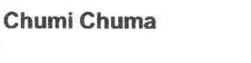 Imagen de CHUMI CHUMA