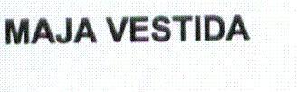 Imagen de MAJA VESTIDA