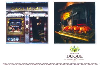 Imagen de RESTAURANTE CASA DUQUE-MAESTRO ASADOR DE SEGOVIA DESDE 1895