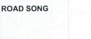 Imagen de ROAD SONG