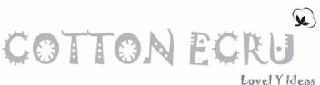Imagen de COTTON ECRU LOVEL Y IDEAS
