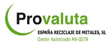 Imagen de PROVALUTA ESPAÑA RECICLAJE DE METALES SL