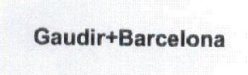 Imagen de GAUDIR+BARCELONA