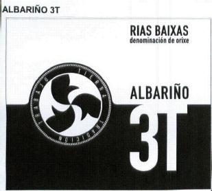 Imagen de ALBARIÑO 3T TRABAJO,TIERRA Y TRADICION, RIAS BAIXAS DENOMINACION DE ORIXE
