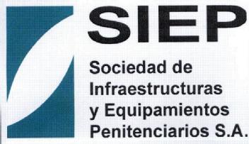 Imagen de SIEP SOCIEDAD DE INFRAESTRUCTURAS Y EQUIPAMIENTOS PENITENCIARIOS S.A