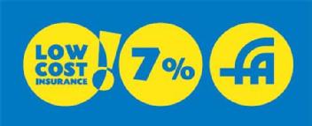 Imagen de LOW COST INSURANCE! 7% FA