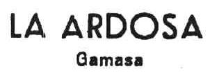 Imagen de LA ARDOSA GAMASA