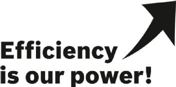 Imagen de EFFICIENCY IS OUR POWER!