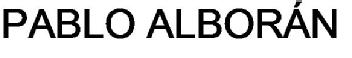 Imagen de PABLO ALBORAN