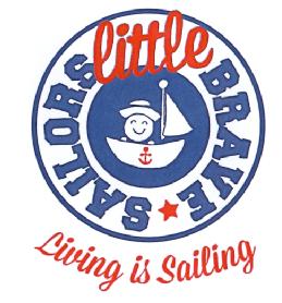 Imagen de SAILORS LITTLE BRAVE LIVING IS SAILING