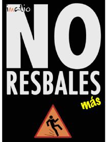 Imagen de IMATIO NO RESBALES MAS