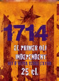 Imagen de 1714 EL PRIMER OLI INDEPENDENT OLI D'OLIVA VERGE EXTRA