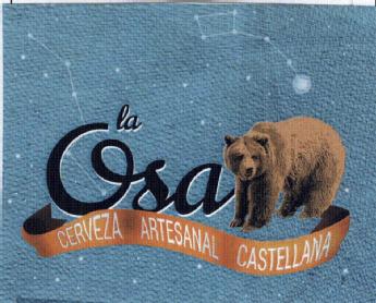 Imagen de LA OSA CERVEZA ARTESANAL CASTELLANA