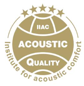 Imagen de IIAC ACOUSTIC QUALITY INSTITUTE FOR ACOUSTIC COMFORT