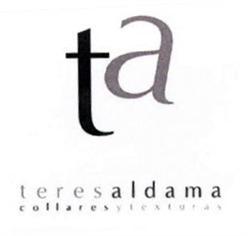 Imagen de TA TERESA ALDAMA COLLARES Y TEXTURAS