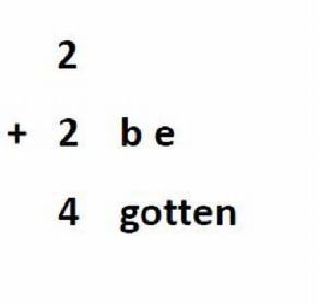 Imagen de 2 + 2 BE 4 GOTTEN