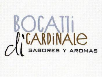 Imagen de BOCATTI DI CARDINALE SABORES Y AROMAS