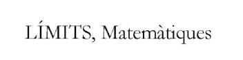 Imagen de LIMITS, MATEMATIQUES