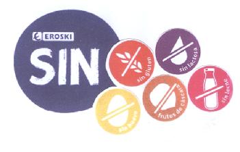 Imagen de E EROSKI SIN, SIN GLUTEN, SIN LACTOSA, SIN HUEVO, SIN LECHE, FRUTOS DE CASCARA
