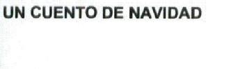 Imagen de UN CUENTO DE NAVIDAD