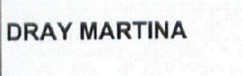 Imagen de DRAY MARTINA