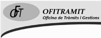 Imagen de OFT OFITRAMIT OFICINA DE TRAMITS I GESTIONS