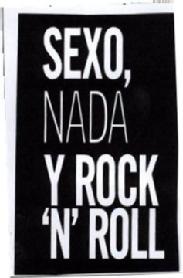Imagen de SEXO, NADA Y ROCK 