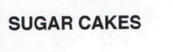 Imagen de SUGAR CAKES