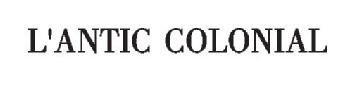 Imagen de L\'ANTIC COLONIAL