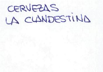 Imagen de CERVEZAS LA CLANDESTINA