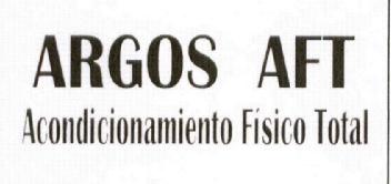Imagen de ARGOS AFT ACONDICIONAMIENTO FISICO TOTAL