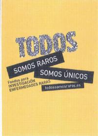 Imagen de TODOS SOMOS RAROS SOMOS UNICOS FONDOS PARA INVESTIGACION ENFERMEDADES RARAS TODOSSOMOSRAROS.ES
