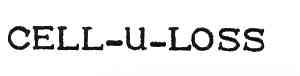 Imagen de CELL-U-LOSS