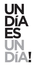 Imagen de UN DIA ES UN DIA!