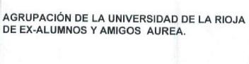 Imagen de AGRUPACION DE LA UNIVERSIDAD DE LA RIOJA DE EX-ALUMINOS Y AMIGOS AUREA