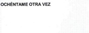 Imagen de OCHENTAME OTRA VEZ