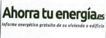 Imagen de AHORRA TU ENERGIA.ES INFORME ENERGETICO GRATUITO DE SU VIVIENDA O EDIFICIO