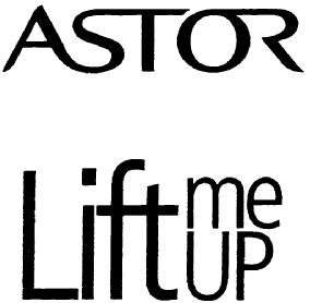 Imagen de ASTOR LIFT ME UP
