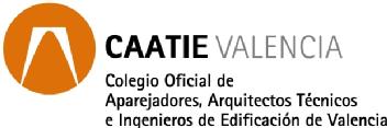 Imagen de CAATIE VALENCIA COLEGIO OFICIAL DE APAREJADORES, ARQUITECTOS TECNICOS E INGENIEROS DE EDIFICACION DE VALENCIA