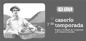 Imagen de BM DE CASERIO Y DE TEMPORADA FRUTAS Y VERDURAS DE TEMPORADA Y DE NUESTROS CASERIOS